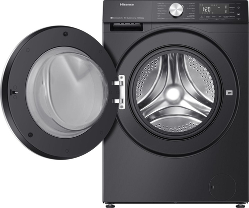 Hisense 5S Series WD5S1045BB Wifi Connected 10.5Kg/6Kg Washer Dryer with 1400 rpm - Black, A Rated [Wash Only], Black - image 3