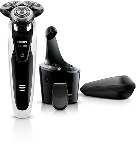 Philips SHAVER Series 9000 S9121/26 men's shaver Rotation shaver Trimmer Black, White