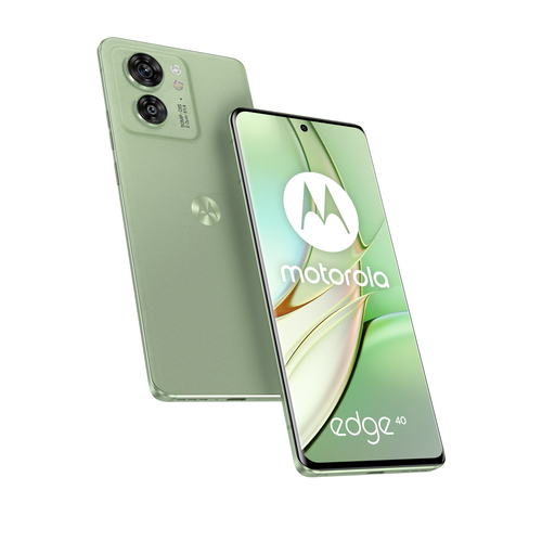 Motorola edge 40 16,5 cm (6.5") Две SIM-карты Android 13 5G USB Type-C 8 GB 256 GB 4400 mAh Зеленый