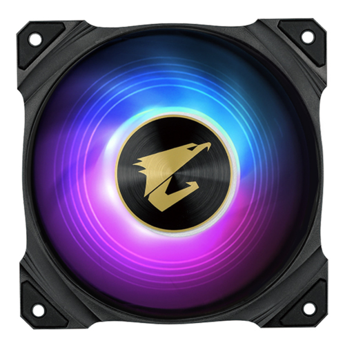 GIGABYTE AORUS 120 ARGB Универсальная Вентилятор 12 cm Черный, Белый 1 шт
