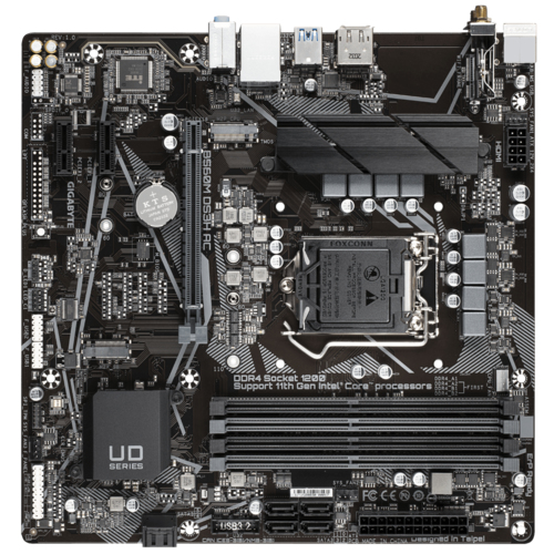 GIGABYTE B560M DS3H AC материнская плата Intel B560 Express LGA 1200 (Socket H5) Микро ATX