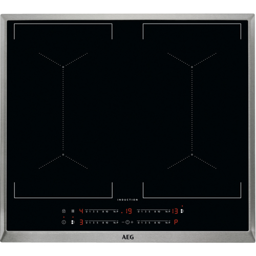 AEG IKE6445AXB Черный Встроенный 60 cm Плита с зонами индукции 4 зона(ы)