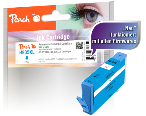 Peach PI300-636 ink cartridge High (XL) Yield Cyan