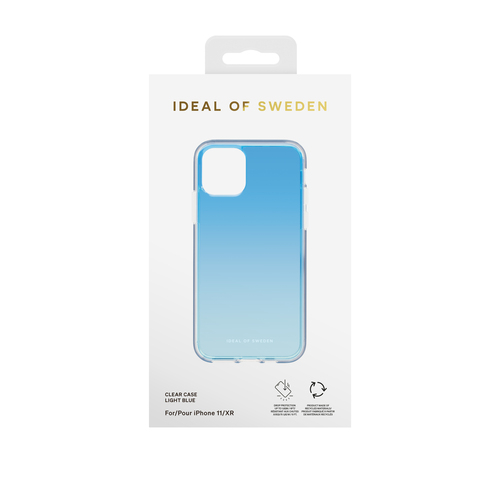 iDeal of Sweden Clear Case iPhone 11 / XR Light Blue – image 3