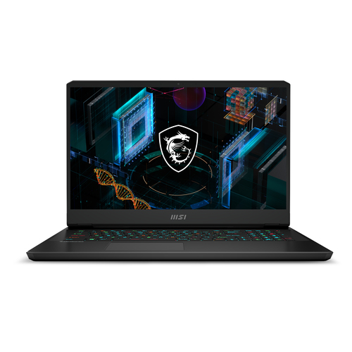 MSI Gaming GP76 11UG-1052BE Leopard Intel® Core™ i7 i7-11800H Ноутбук 43,9 cm (17.3") Full HD 16 GB DDR4-SDRAM 1 TB Твердотельный накопитель (SSD) NVIDIA GeForce RTX 3070 Wi-Fi 6E (802.11ax) Windows 11 Черный