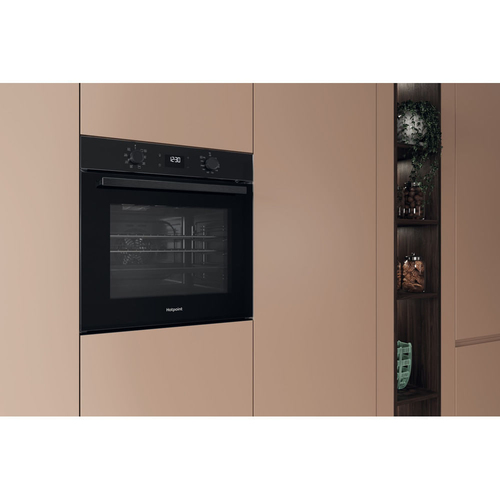 Hotpoint Class 2 Multiflow HO 475P B UK Electric Pyrolytic Oven - Black - image 5