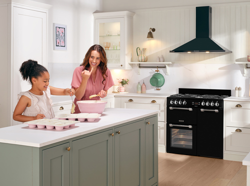 Leisure Cookmaster CK90F232K 90cm wide Dual Fuel Range Cooker with Gas Hob - Black - A/A Rated, Black - image 7