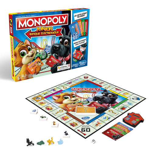Monopoly E1842101 настольная игра Monopoly Junior Board game Economic simulation