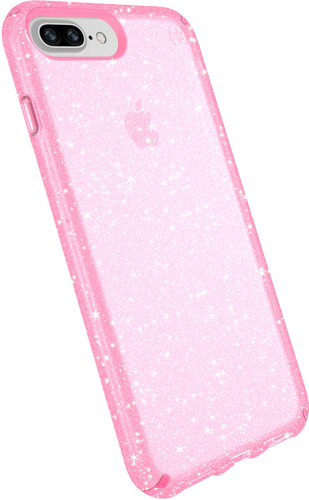 Speck Clear + Glitter Apple iPhone 6 Plus/6S Plus/7 Plus/8 Plus Bella Pink Gold Glitter
