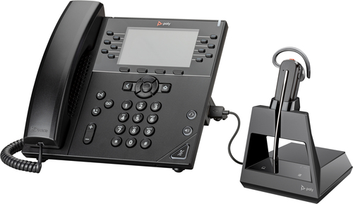 HP Poly Voyager 4245-M Office Headset +USB-A to Micro USB Cable – image 3