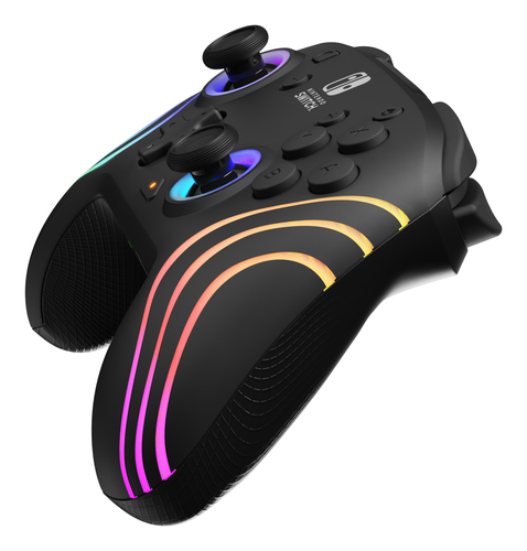 PDP Nintendo Switch Black Afterglow Wave Wireless Controller With Motion gamepad, afbeelding 6