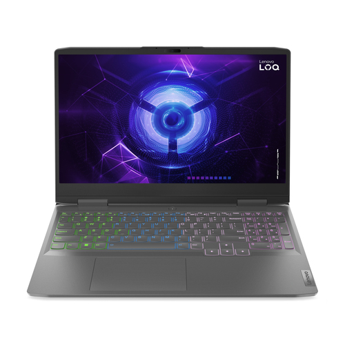 Lenovo LOQ 15IRH8 Intel® Core™ i7 i7-13620H Ноутбук 39,6 cm (15.6") Full HD 16 GB DDR5-SDRAM 512 GB Твердотельный накопитель (SSD) NVIDIA GeForce RTX 4060 Wi-Fi 6 (802.11ax) Windows 11 Home Серый Турецкий