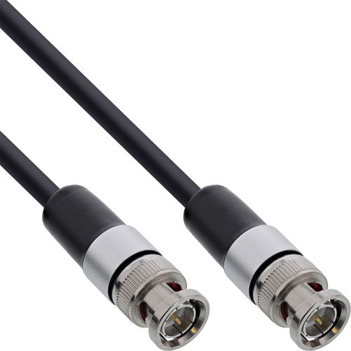 InLine 10801S Koaxialkabel BNC 1 m Schwarz