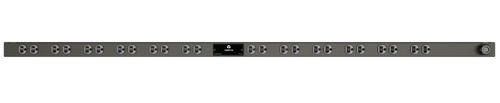 Vertiv MN01X4B0-24D203-2TL5A0A10-S power distribution unit (PDU) 24 AC outlet(s) Black