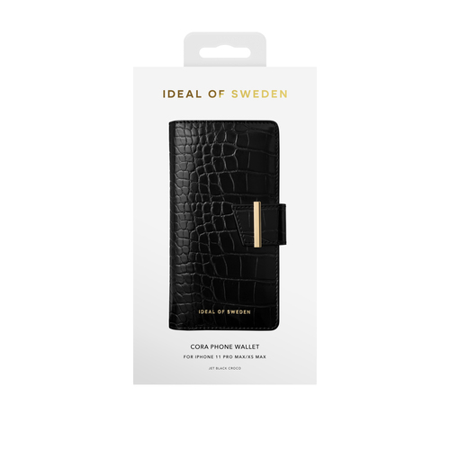 iDeal of Sweden Cora Phone Wallet iPhone 11PM/XSM Jet Blk Cro – image 8
