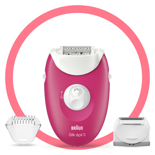 Braun Silk-épil 3 81768911 epilator 20 tweezers Pink – image 9