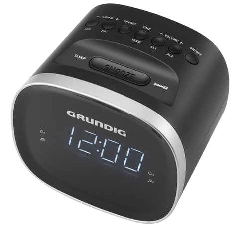 Grundig SCC240 radio Clock Digital Black