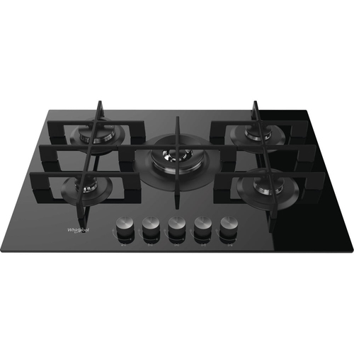 Whirlpool AKW 7523/NB Черный Встроенный 73 cm Газовый 5 зона(ы)