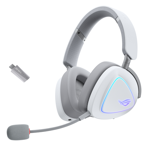 Asus Rog Delta II Wireless Lightweight Gaming Headset - Moonlight White - image 1