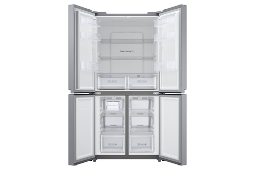 Samsung RF48A400EM9 side-by-side refrigerator Freestanding – image 4