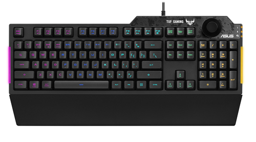 ASUS TUF Gaming Combo K1 & M3 клавиатура Мышь входит в комплектацию Игровой USB Черный
