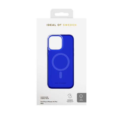 iDeal of Sweden Clear Case MagSafe iPhone 14PM Cobalt Blue – image 2