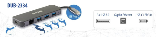D-Link DUB-2334 - Dockingstation, afbeelding 3