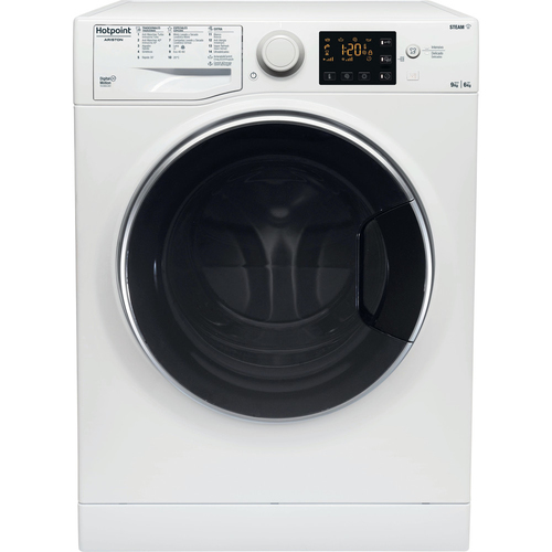 Hotpoint RDG 964348 WD V SPT стирально-сушильная машина Отдельно стоящий Фронтальная загрузка Белый