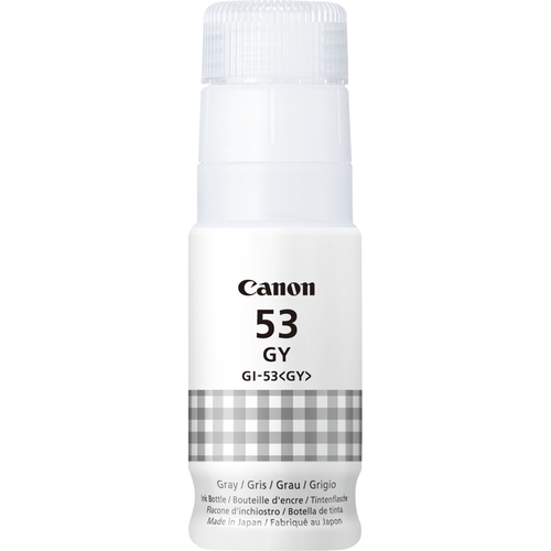 Canon GI-53 GY – Flacone di inchiostro grigio originale