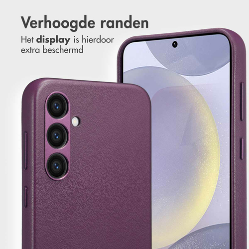Accezz Leather Bookcase 2-in-1 met MagSafe Samsung Galaxy S24 Plus - Heath Purple, afbeelding 6