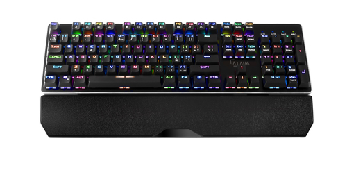 AIM Gaming AIMKR keyboard USB English, Spanish Black