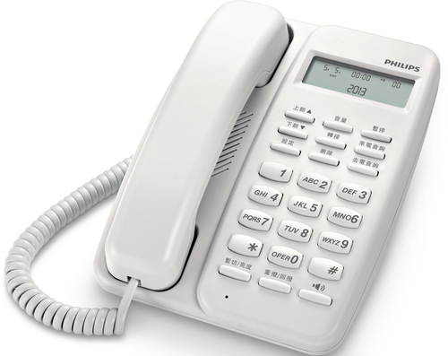 Philips M10W/96 telephone Caller ID White