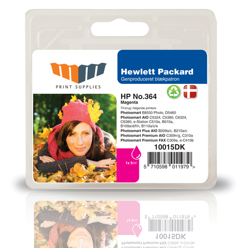 MM Magenta Inkjet Cartridge - Replaces HP No.364 (CB319EE)