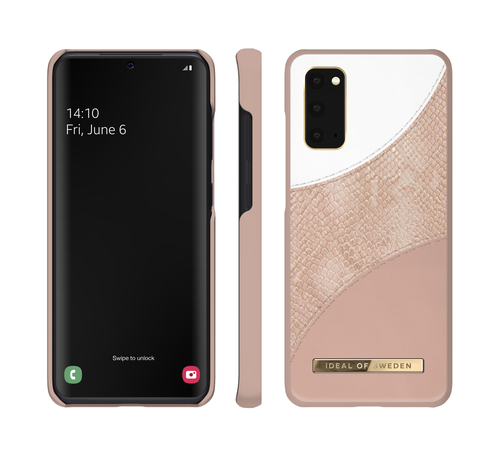 iDeal of Sweden Atelier Case Galaxy S20 Blush Pink Snake – image 2