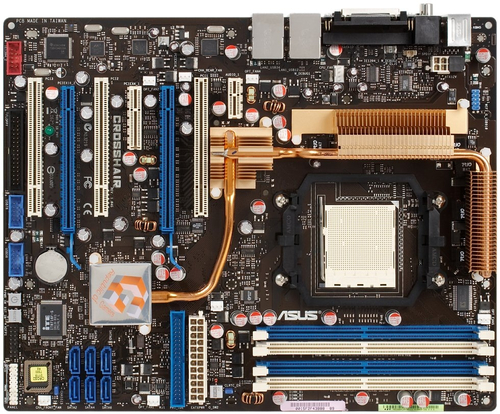 ASUS Bundkort AM2 nForce 590 SLI 4*DDR2 800