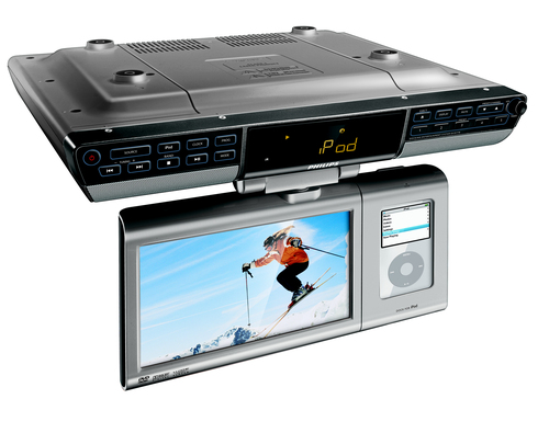 Philips DCD778 DVD iPod compatible LCD-TV Docking Entertainment System