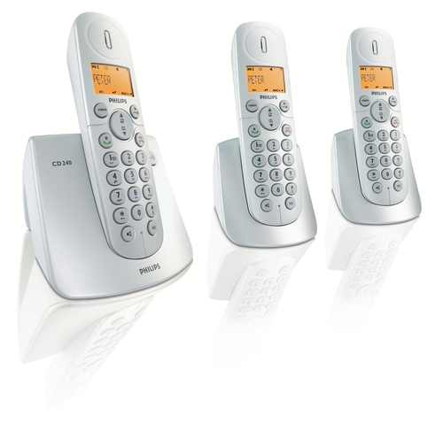 Philips CD2403S Cordless telephone