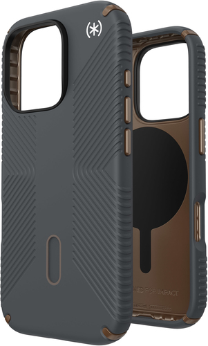 Speck Presidio2 Grip + ClickLock Apple iPhone 16 Pro Charcoal Grey - with Microban – image 4