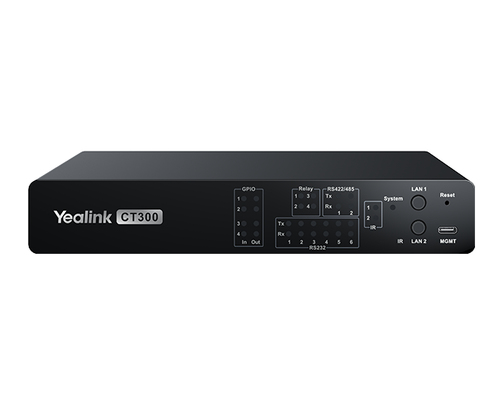 YEALINK CT300, ADVANCED ROOM DEVICE CONTROL, DUAL-NETWORK PORTS, OPEN API,