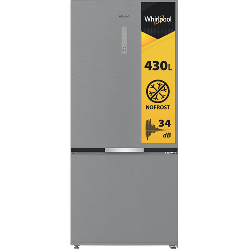 Whirlpool WHK2 6614 X6E Koel-vriescombinatie Zilver