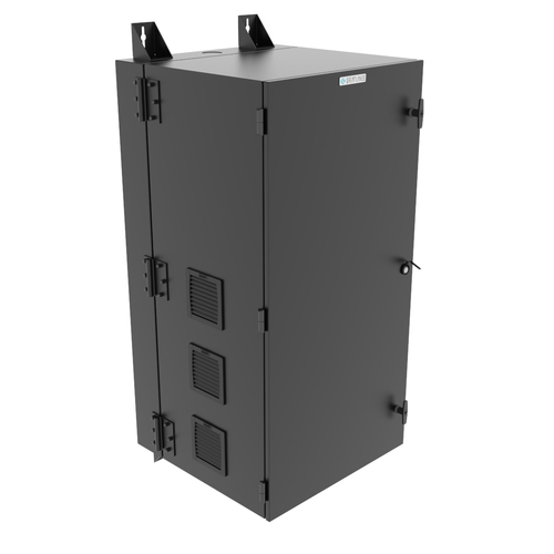 Vertiv GL48N12-24-B-AFFF rack cabinet 26U Wall mounted rack Black