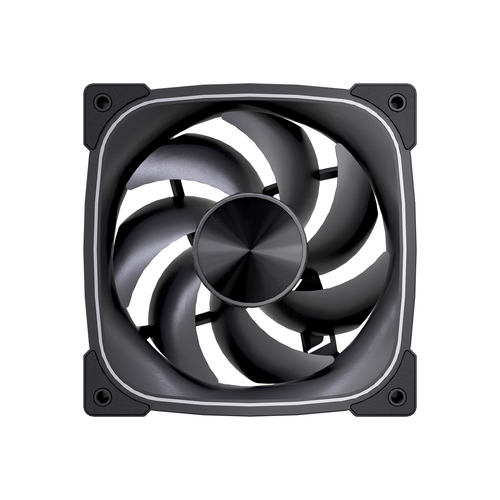 VIDA Stealth 120mm ARGB PWM Case Fan, Hydraulic Bearing, Outer Ring Lighting, 600-1500 RPM, Black – image 4