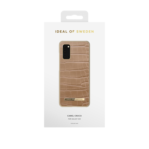 iDeal of Sweden Atelier Case Galaxy S20 Camel Croco – image 1