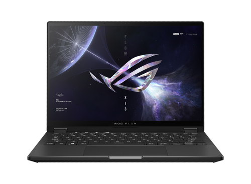 ASUS ROG Flow X13 GV302XV-MU009W AMD Ryzen™ 9 7940HS Гибрид (2-в-1) 34 cm (13.4") Сенсорный экран WQXGA 16 GB LPDDR5-SDRAM 1 TB Твердотельный накопитель (SSD) NVIDIA GeForce RTX 4060 Wi-Fi 6E (802.11ax) Windows 11 Home Черный