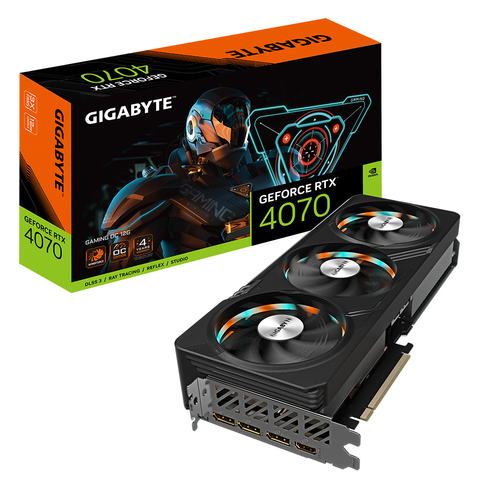 GV-N4070GAMING OC-12GD TARJETA DE VIDEO GIGABYTE GV-N4070GAMING OC-12GDRTX 4070 OC 12GB GDDR6 PCIE 40 HDMI 3DP 3 F