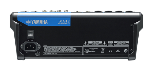 Yamaha MG12 audio mixer 12 channels – image 3