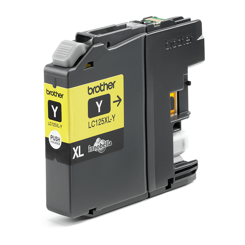 Original Brother LC125XLY High Capacity Yellow Ink Cartridge - image 2
