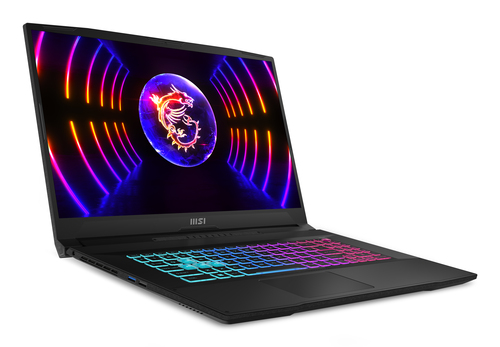 MSI Katana 17 B12UCXK-025UK Intel® Core™ i7 i7-12650H Ноутбук 43,9 cm (17.3") Full HD 8 GB DDR5-SDRAM 1 TB Твердотельный накопитель (SSD) NVIDIA GeForce RTX 2050 Wi-Fi 6 (802.11ax) Windows 11 Home Черный