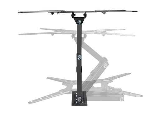 Equip wall mount 23"-55"/1TFT 30kg 2Gelenk Neigung zwart, afbeelding 3