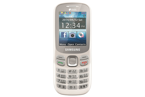 Samsung SM-B312E 5.08 cm (2") 73.7 g White Feature phone